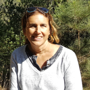 Anna picture with trees in background